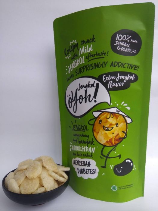 Jengkol Crackers Original Flavor 80g