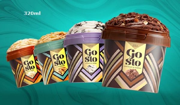 GoSlo 320ml ice cream